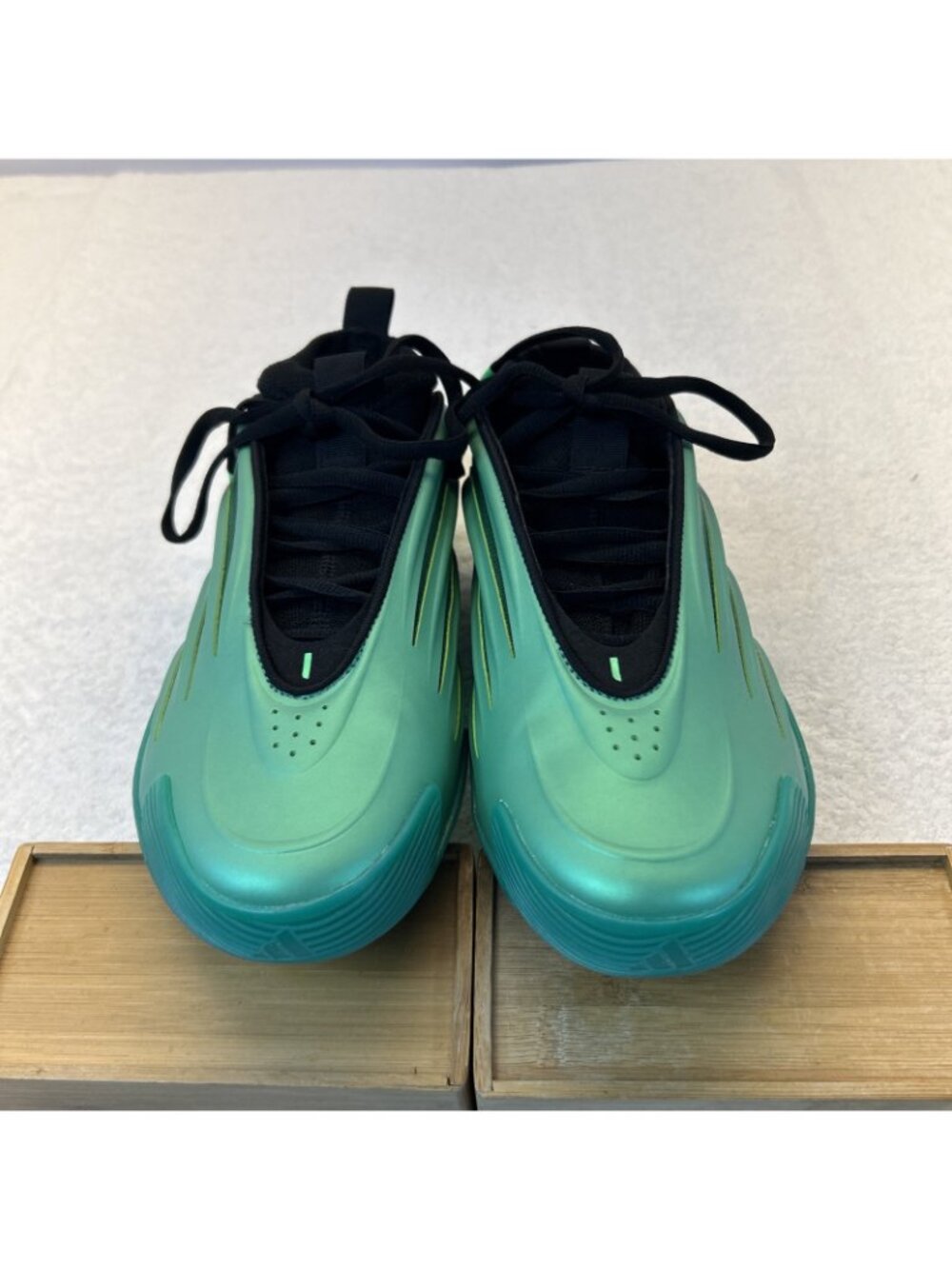 adidas Harden Volume 9 Metamorphosis Green Basketball JH6484 Men Size 9 NEW - Picture 7 of 9